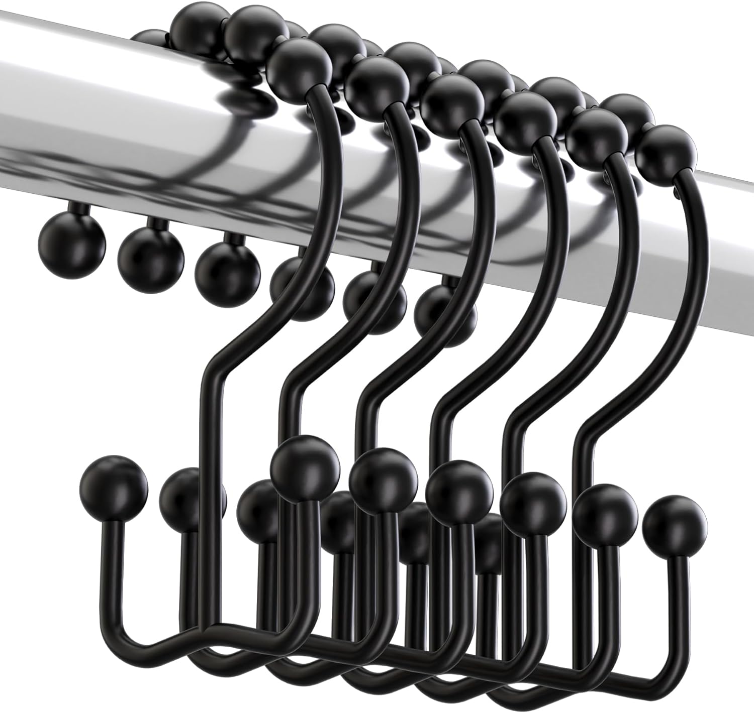 Titanker Shower Curtain Hooks - Thumbnail 3