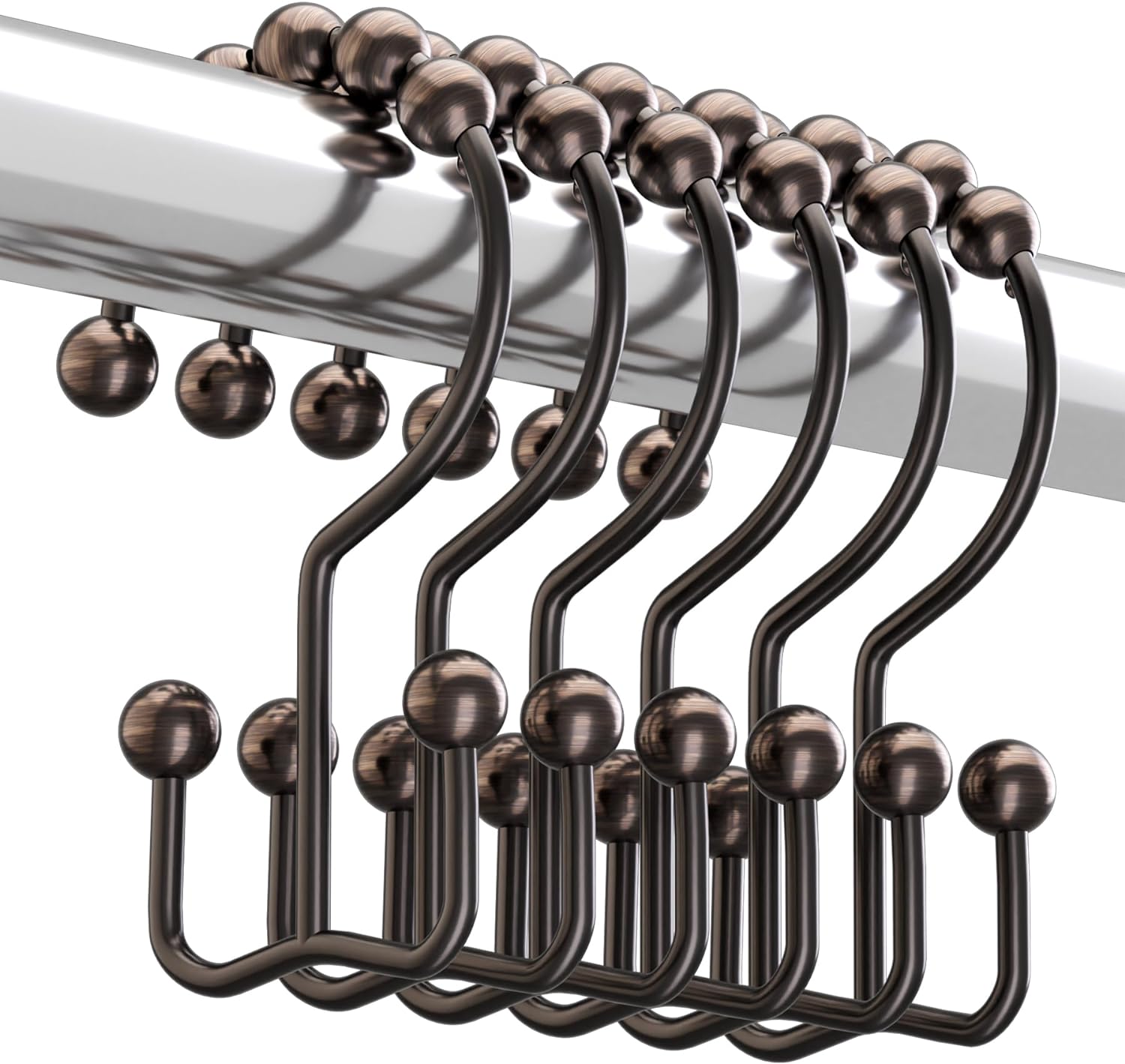Titanker Shower Curtain Hooks - Thumbnail 5