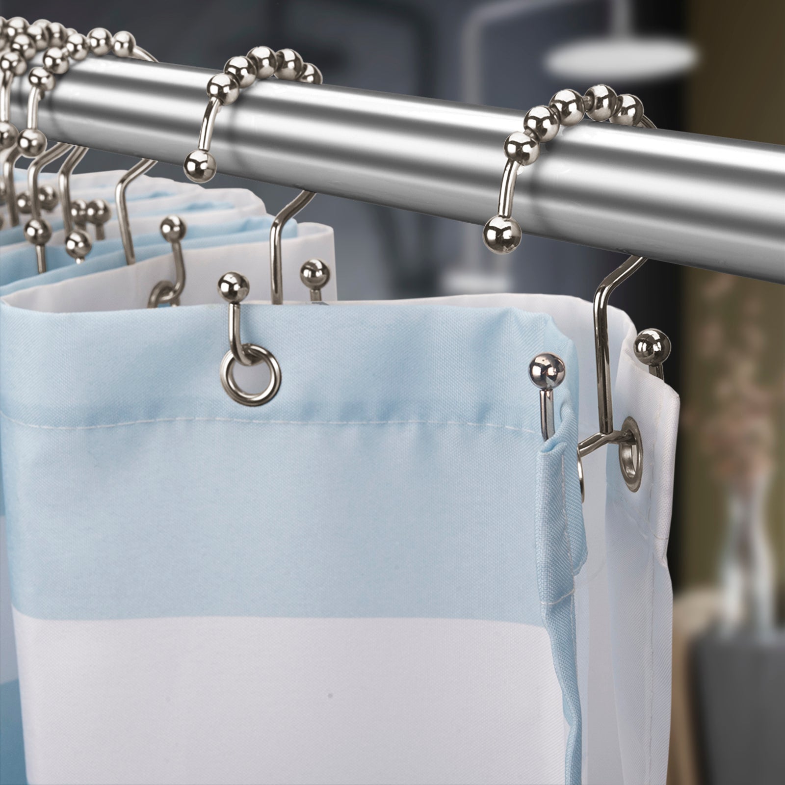 Titanker Shower Curtain Hooks - Thumbnail 4